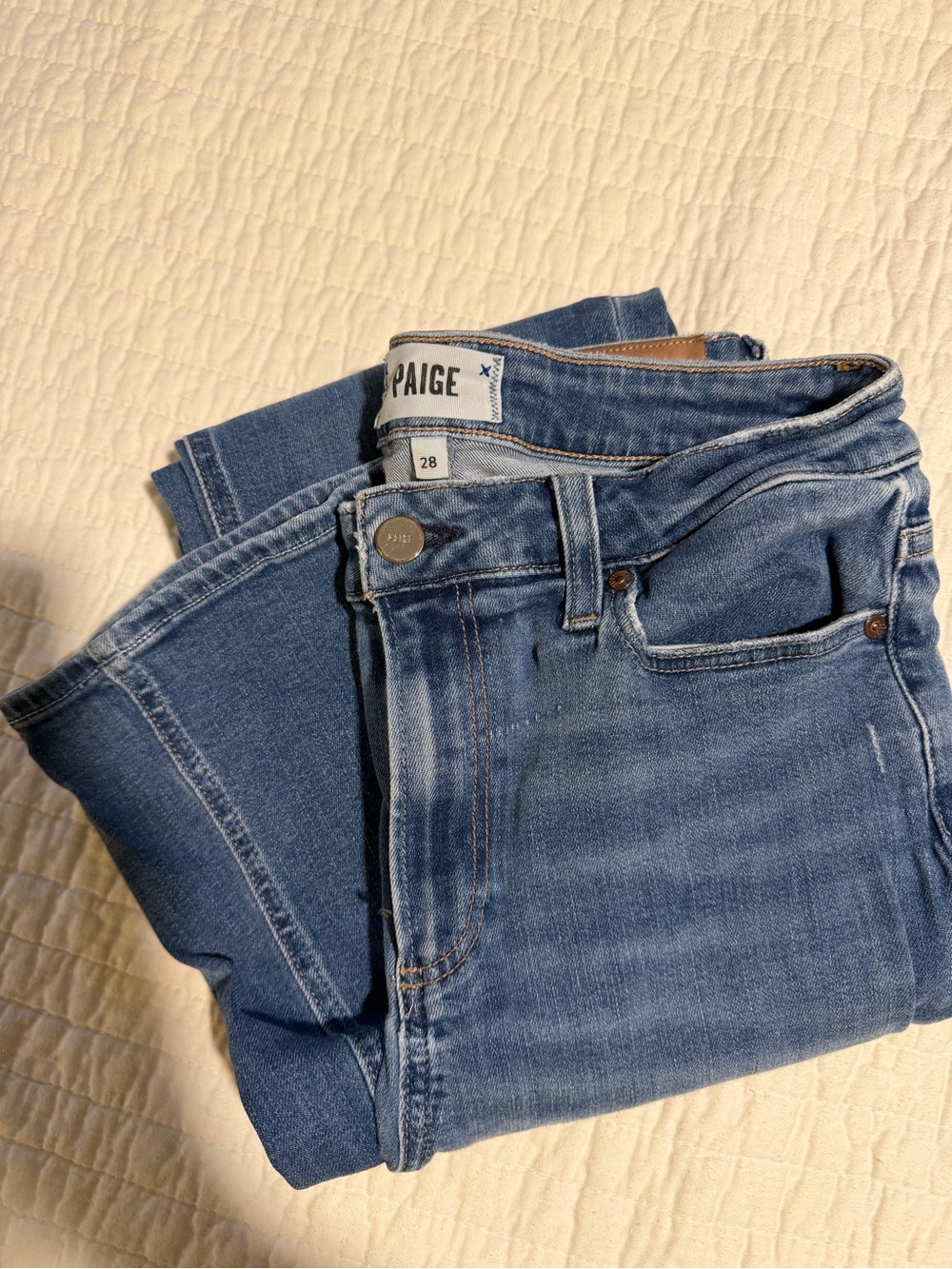 PAIGE High-rise Laurel Canyon Jeans